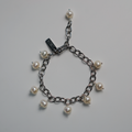 Pearl Bracelet 04 | Freshwater Pearl Chain Bracelet | Lumefia