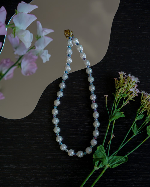 Afterglow Line — Edison Pearl Necklace
