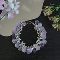 Petal Amethyst — Amethyst & Pearl Necklace