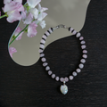 Soft Interval — Quartz, Agate & Baroque Pearl Necklace