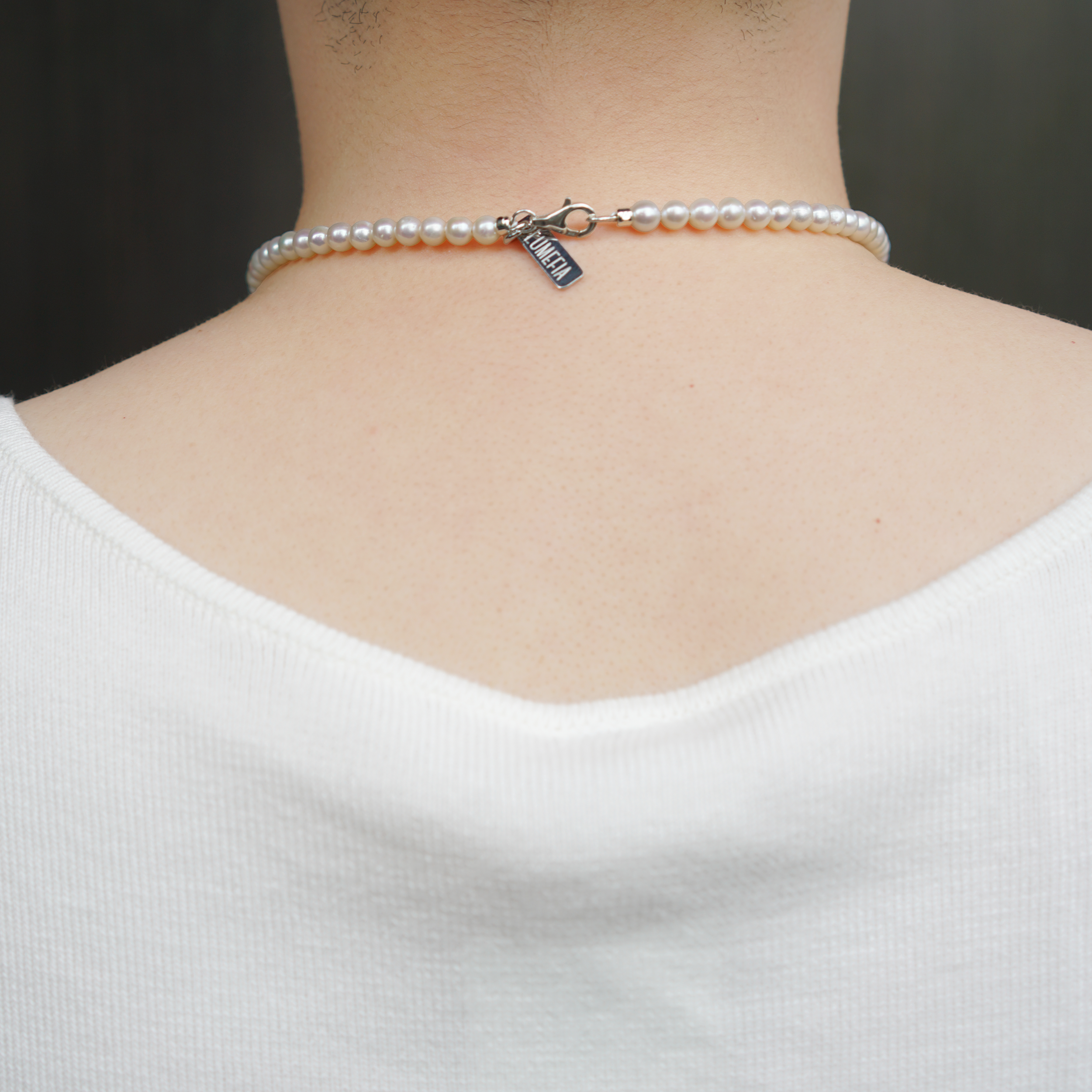Classic Pearl Necklace | 5–6mm Freshwater Pearl | Lumefia