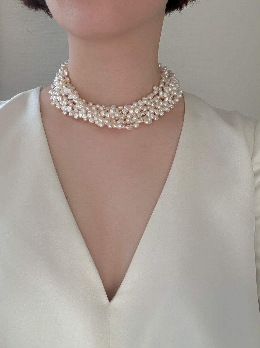 Pearl Cloud — Pearl Multi-Strand Necklace