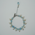 Sea Mist | Aquamarine & Freshwater Pearl Bracelet | Lumefia