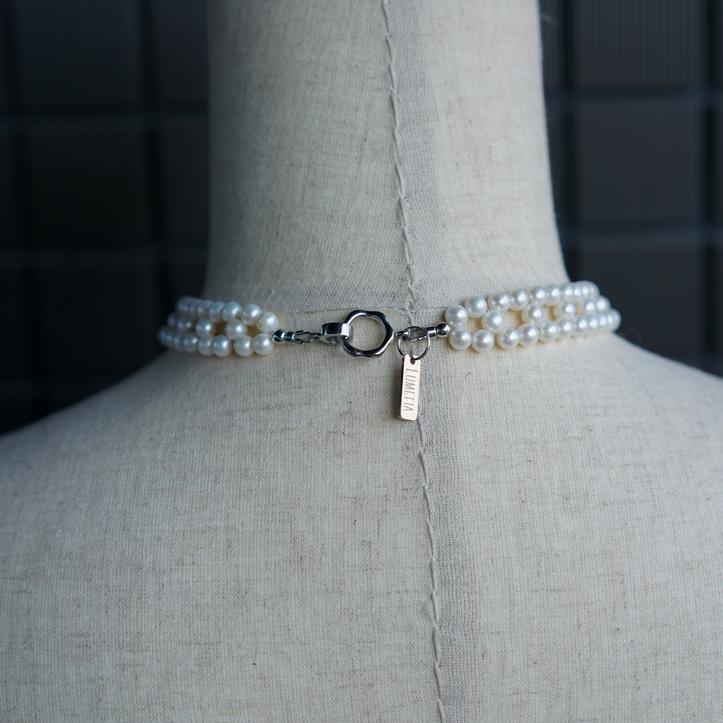 Cloud Lace | Pearl Choker | Lumefia