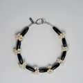 City Intervals — Agate & Baroque Pearl Necklace