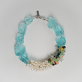 Glass Shore | Pearl and glass Necklace | Lumefia