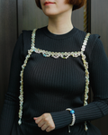 Shimmer | Abalone Shell Buttons, Freshwater Pearls & Rose Quartz Body Jewelry | Lumefia