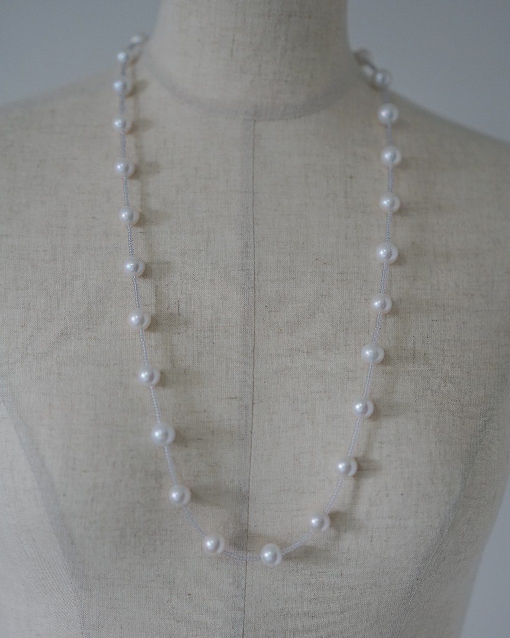 Star Trace — 2-Way Edison Pearl & Glass Necklace