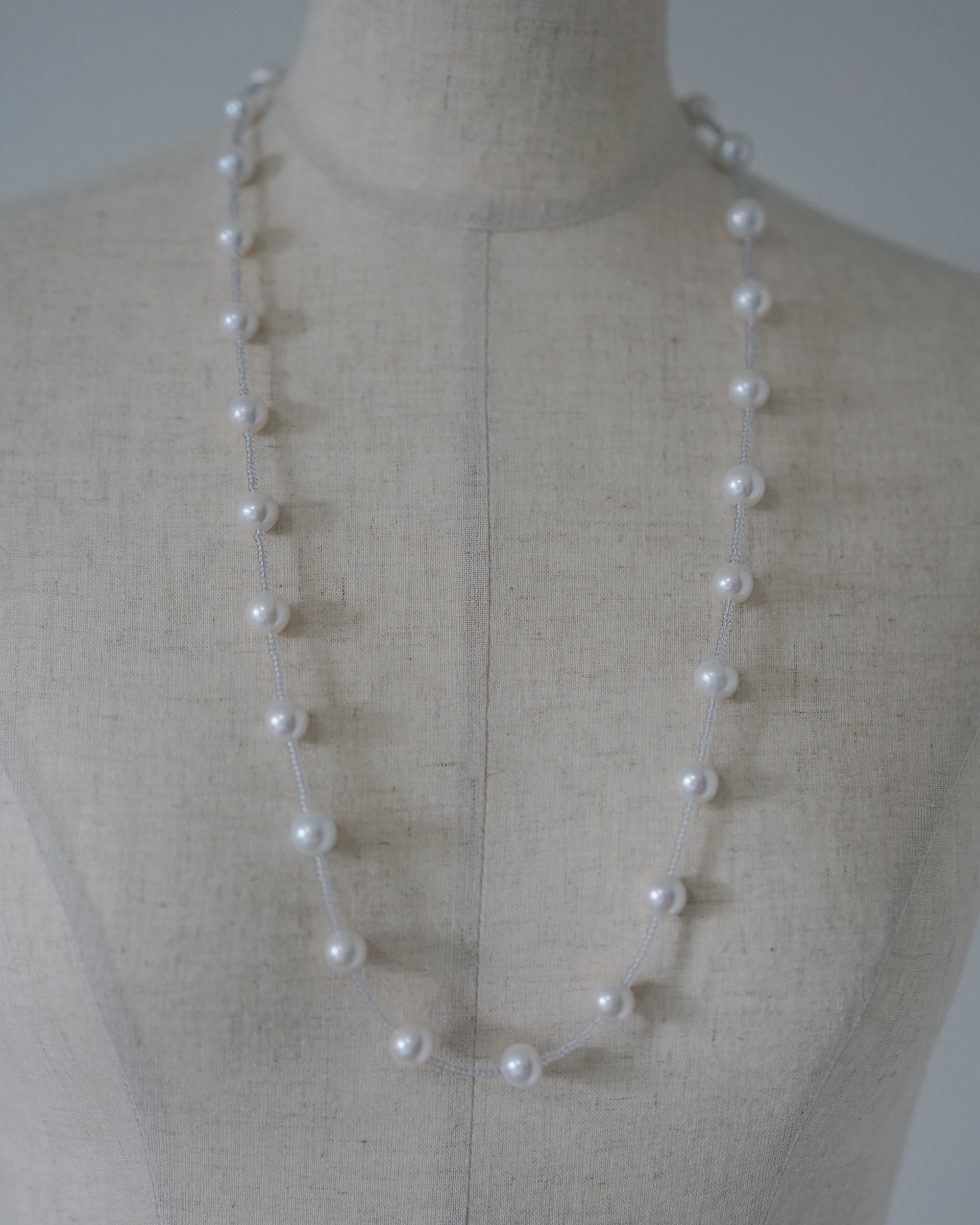 Star Trace — 2-Way Edison Pearl & Glass Necklace