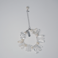Frost Halo | Clear Quartz & Pearl Bracelet | Lumefia