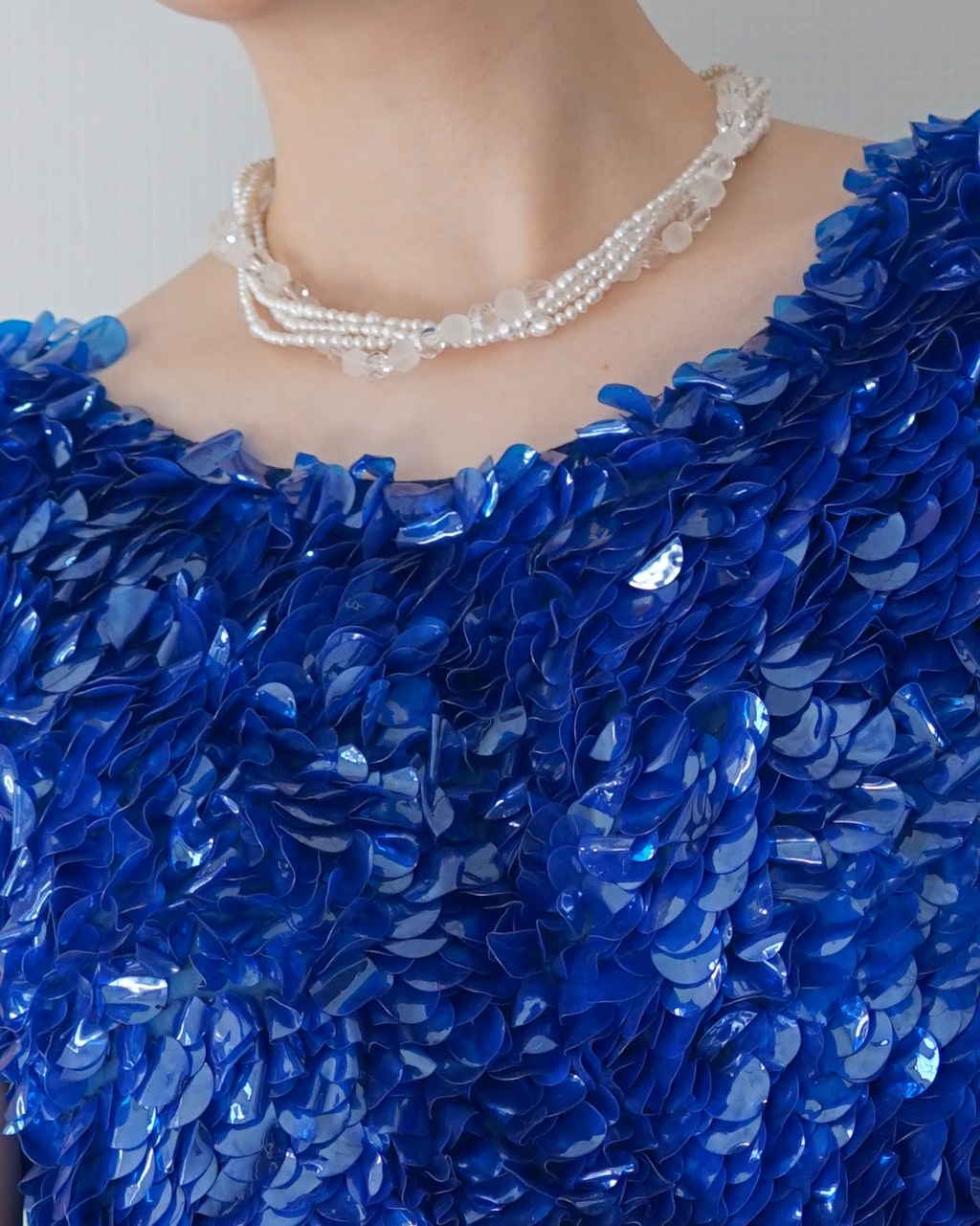 Veil of Light — Baroque Pearl & Quartz Necklace